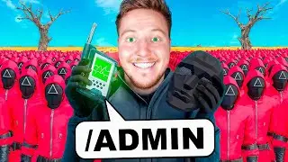 I Became an Admin in the Squid Game on Roblox
