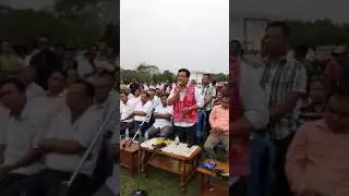 Honourable CM shri Conrad K Sangma on election campaign at Williamnagar