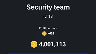 How to unlock security team Hamster Kombat daily combo today