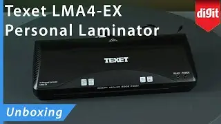 Texet LMA4 EX Personal Laminator Unboxing