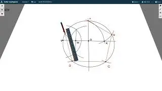 PENTAGONO a partire dalla circonferenza - Costruzione animata
