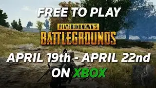 PUBG On Xbox Going FREE TO PLAY?!?! 