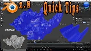 Blender quick tips 3: ocean modifier 3D animation tutorial for beginners 2020