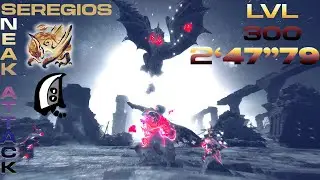 【MHRS】SEREGIOS LVL 300 |GREATSWORD 2'47