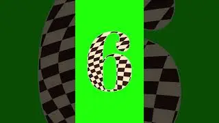 10s Countdown timers green screen 