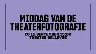 Theaterfotografie Prijs TF 2019 genomineerden