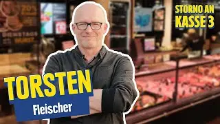 Ein Tag hinter der Fleischtheke mit Fleischer Torsten bei EDEKA Müller | Storno an Kasse 3
