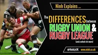 The Difference between Rugby Union & Rugby League - EXPLAINED!