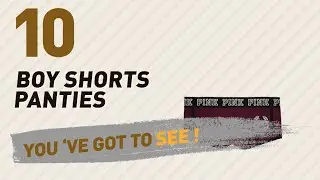 Victoria's Secret Boy Shorts Panties // The Most Popular 2017