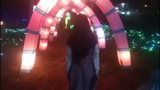 Festival Of Light Sukawinatan Palembang
