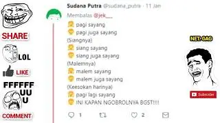 TWEET PACARAN RECEH JAMAN NOW 3