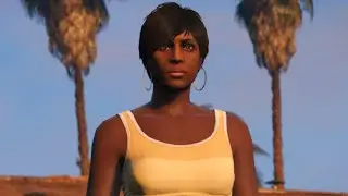 GTA Online Female Character Creation - Cute Black, Ebony Lady