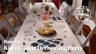 How to Set up a Cookie Decorating Party