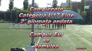 U17 Elite 2024-2025 2° Campionato Campus Eur vs Romulea Highlights