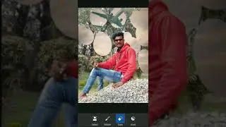 PicsArt photo Editing 30 Second me Background Change 🔥 Mobail Phone se photo editing #Shorts