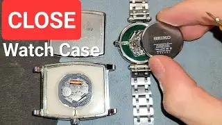 4 Ways to CLOSE Snapback Watch Case. NO SPECIAL TOOLS