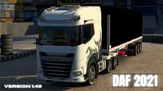 🚚🚛 DAF 2021  for ATS and ETS2 1.49 🔥 by Soap