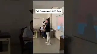 Quiz Compitition@ SSPC