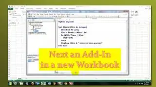 Exporting VBA Script as Add-Ins or Bas-files