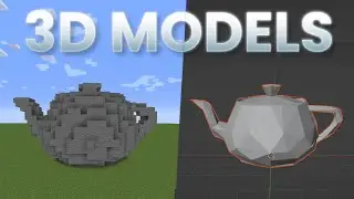 Building 3D Models in Minecraft with a Bot
