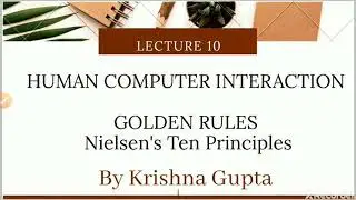 Nielsen's ten heuristics principles