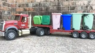 Garbage Truck Videos For Children l New Trash Grabber Picking Up Garbage Bins  l Garbage Trucks Rule