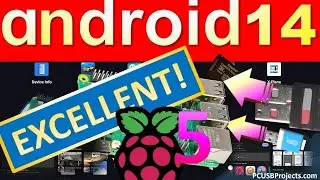 UNLOCK your Raspberry Pi 5's full potential with Android 14 plugin and Google PlayStore!