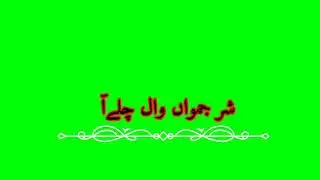Punjabi WhatsApp shayari green screen video free download