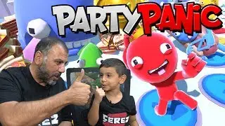 PARTY PANIC CHALLENGE | BİRBİRİMİZE RAKİP OLDUK KAPIŞIYORUZ