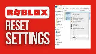 How to Reset Roblox Setting | Roblox Easy Guide