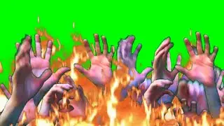 Burning in Hell - Free Horror Green Screen Effect