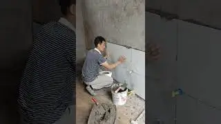 Tile installation P5825#shorts