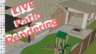 SketchUp 2021 to Lumion 11.3 - Patio Rendering