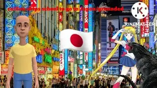 caillou skips school to go to Japan/grounded