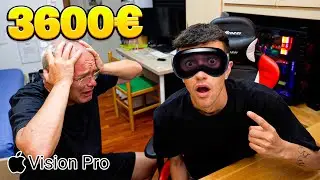SCHERZO PAPÀ HO COMPRATO APPLE VISION PRO da 3600 EURO! *LEGGENDARIO*