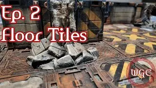 (Speed Paint) How to Paint Zone Mortalis Floor Tiles (Sector Fatalis) Necromunda Series ep 2.