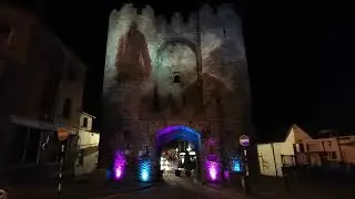 Lú Festival of Light - Drogheda - Laurence Gate full sequence