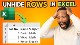 How To Unhide Rows In Excel {Full Guide}