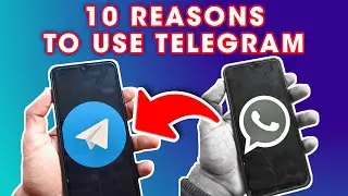 10 Reasons Why Telegram Is Better Than Whatsapp. Telegram App Kaise Use Kare. Telegram vs Whatsapp
