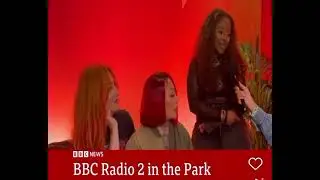 Sugababes - BBC RADIO 2 In The Park Prestons (interview 2024)