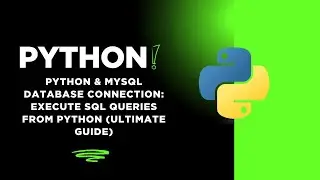 Python & MySQL Database Connection: Execute SQL Queries from Python (Ultimate Guide) 