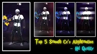 TOP 5 HD QUALITY CC ALIGHTMOTION FF XML || NEW TREND FF 💥 4K QUALITY CC XML - PACK || 