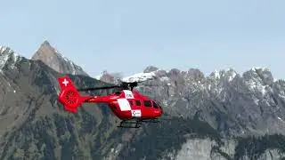 RC-ERA C190 H145 Helicopter RTF 1:30, windy conditions, speed level 3 #helicopter #era #H145 #C190
