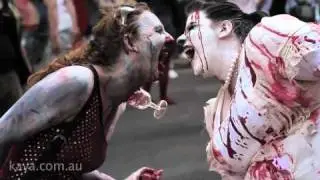 Glimpses of the Brisbane Zombie Walk 2010