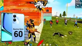 REALME NOTE 60⚙️SETTINGS⚡FREE FIRE HEADSHOT SENSITIVITY 2024 ♥️HUD + SENSI + DPI