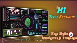 Hi Tech Hologram System |AR Template | Music Visualize & Templates Free Download & Easy 2 Used