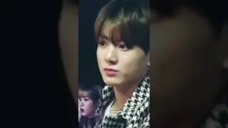 jungkook reaction to Lisa on screen 🤭 || liskook real moments #lisa #jungkook