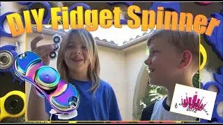 DIY Fidget Spinner - Creative Princess