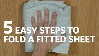 Fold a Fitted Sheet in 5 Easy Steps