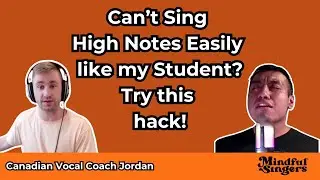 Learn to Sing high notes easier like my student #onlinesinginglessons w/ #CanadianVocalCoach Jordan